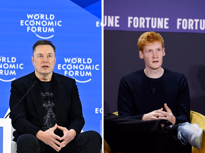 Elon Musk and Michael Truell