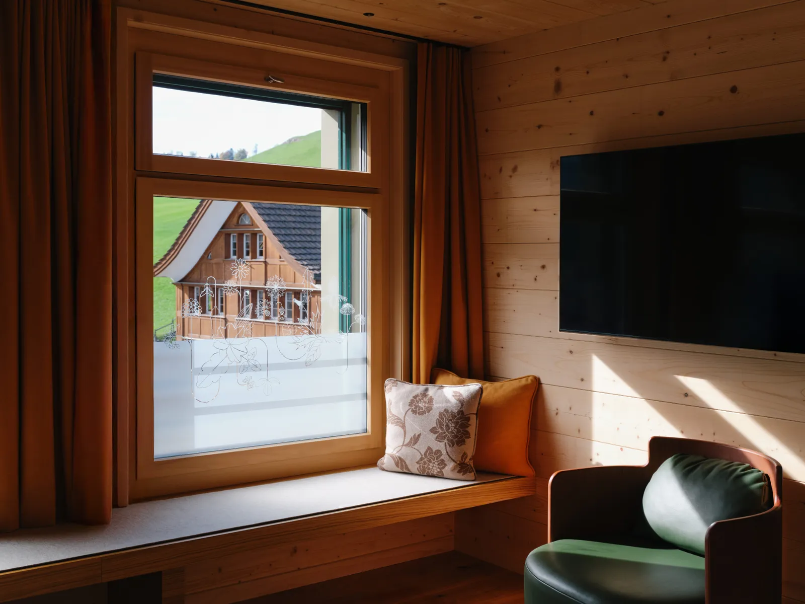 Image may contain Window Windowsill Indoors Interior Design and Bay Window