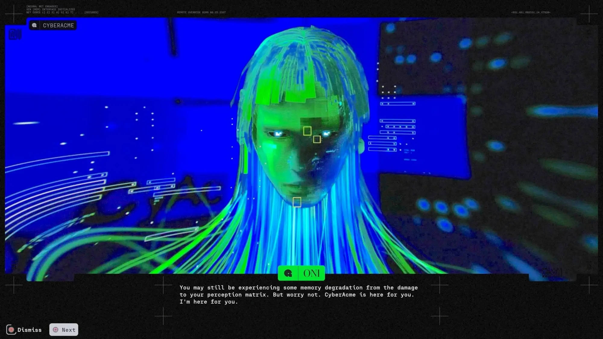 screenshot from marathon game
