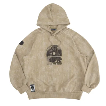 评论+分享+点赞抽送一位获得「吉考斯工业 × Underverse」BERTIE 做旧套头帽衫