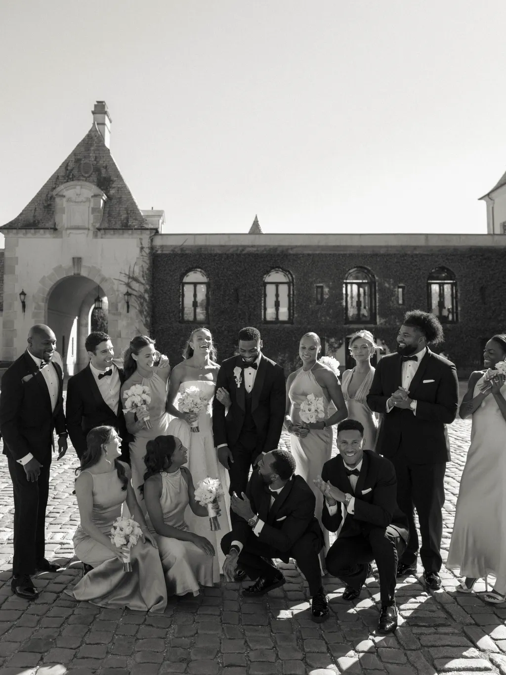Image may contain Carlton Cole John Paul Pitoc Clothing Formal Wear Suit Dress Fashion Gown and Wedding