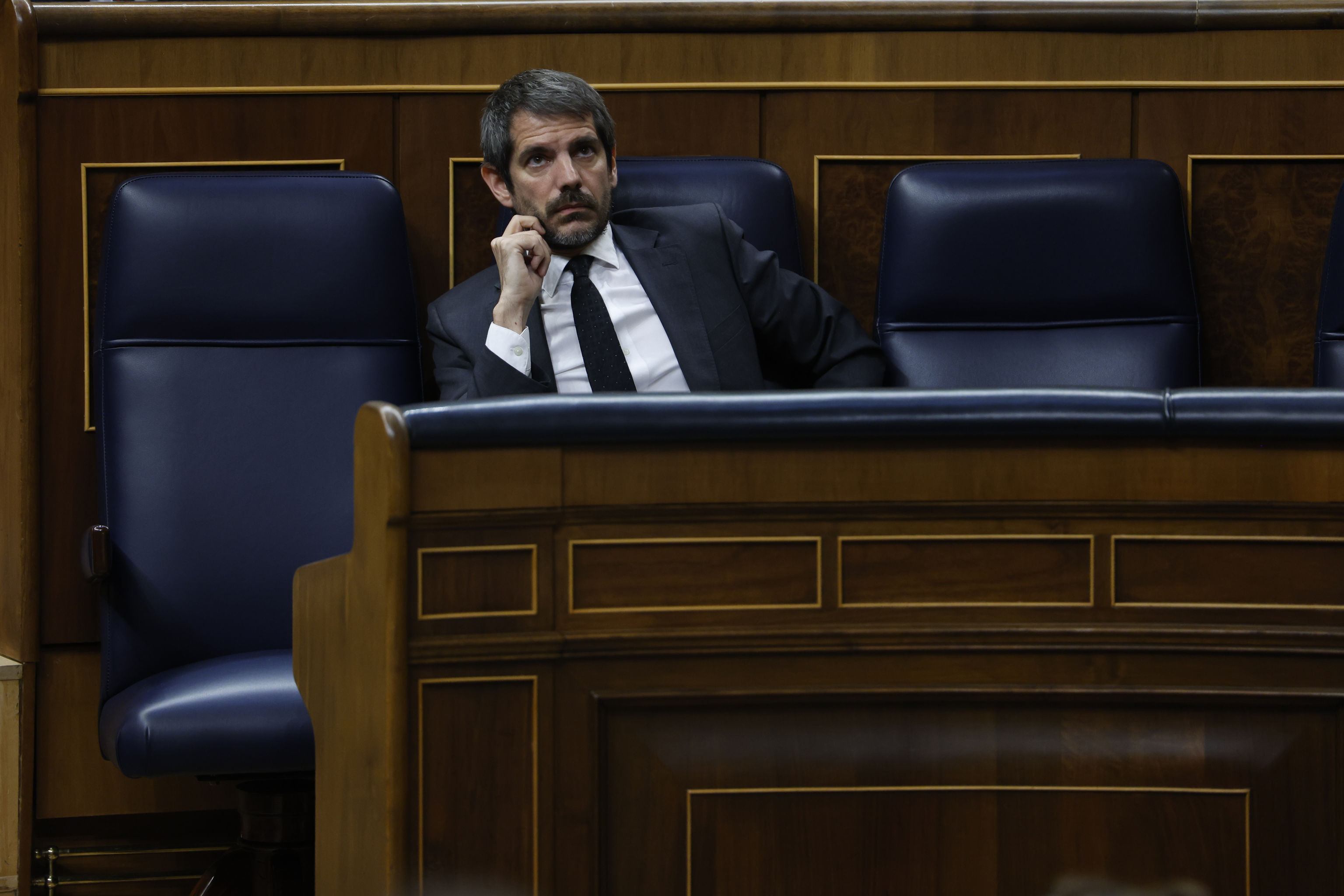 El ministro de Cultura, Ernest Urtasun, en el Congreso de los Diputados