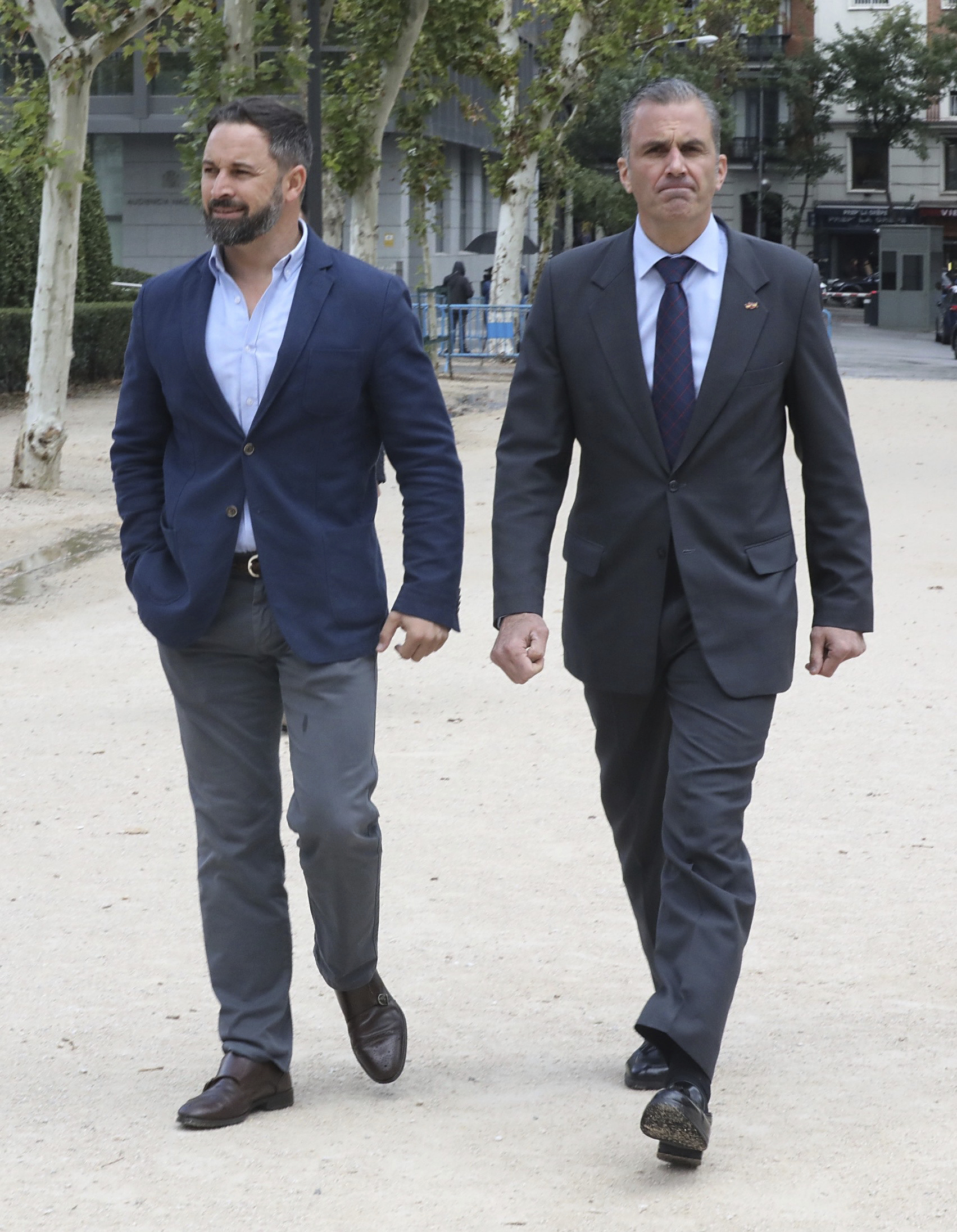 Santiago Abascal y Javier Ortega Smith, en una fotograf�a de 2019.