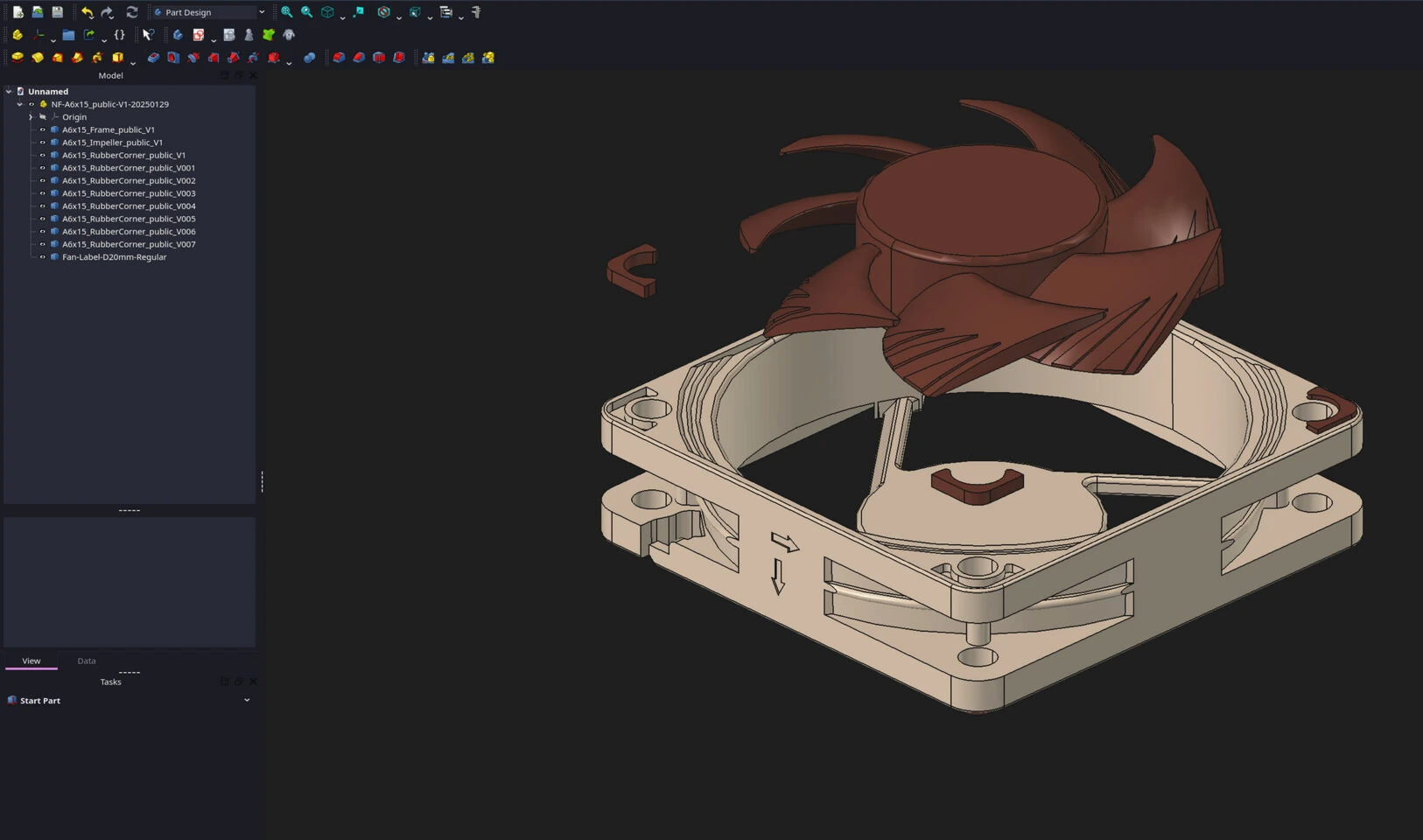 猫头鹰 Noctua 免费发布风扇 3D 模型,STEP 格式兼容主流 CAD 软件