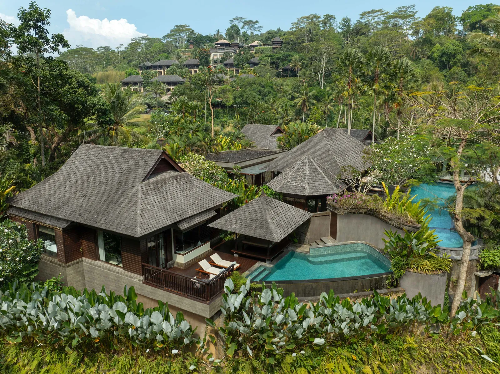 Image may contain Architecture Building Hotel Resort Pool Water Outdoors and Swimming Pool