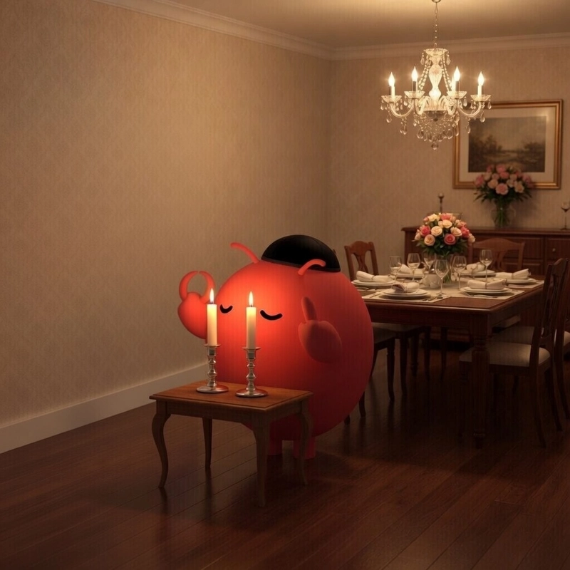 The lobster welcomes Shabbat