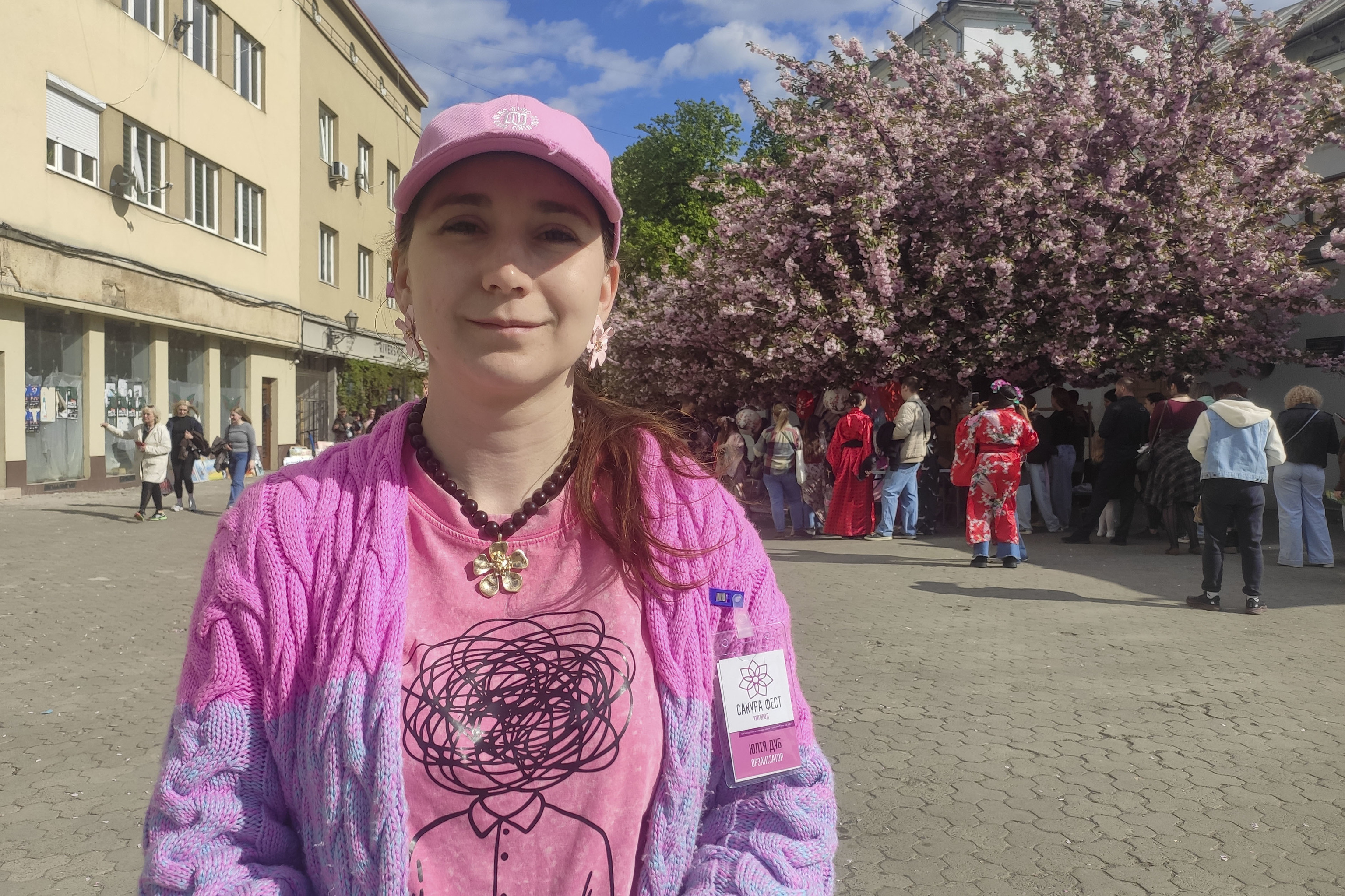 Yulia Dub, coorganizadora del Sakura Fest.