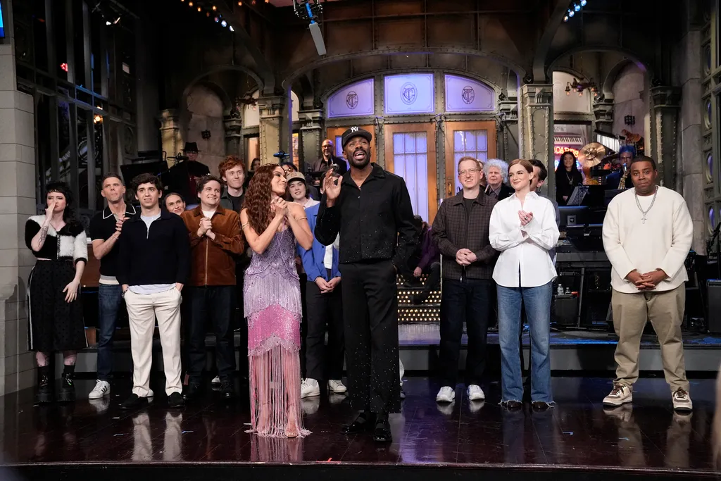 Image may contain Colman Domingo Paul Hester Anitta Lenny Pickett Adult Person Clothing Footwear Shoe and Wedding