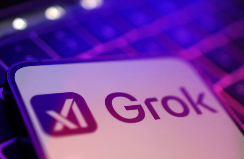 xAI and Grok logos are seen in this illustration taken, February 16, 2025. (credit: REUTERS/DADO RUVIC/ILLUSTRATION) xAI and Grok logos are seen in this illustration taken, February 16, 2025. (credit: REUTERS/DADO RUVIC/ILLUSTRATION)