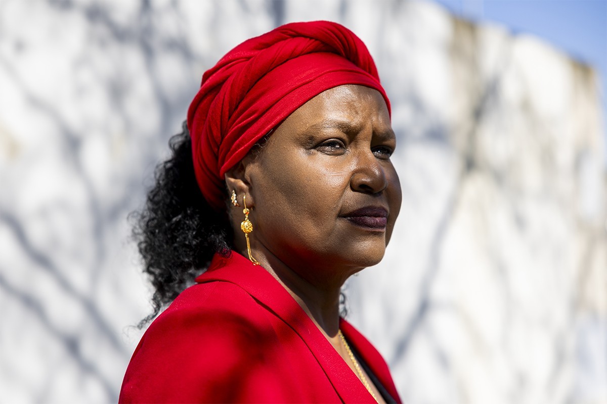 Asha Ismail, fundadora de la organizaci�n Save a Girl, Save a Generation. Tambi�n superviviente de la mutilaci�n genital femenina.