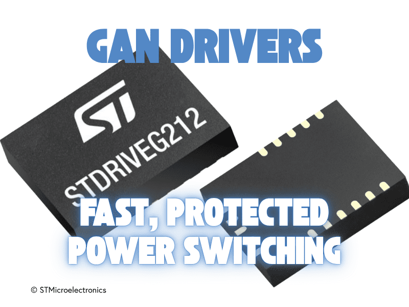 GaN gate drivers integrate protection for motion control and power systems