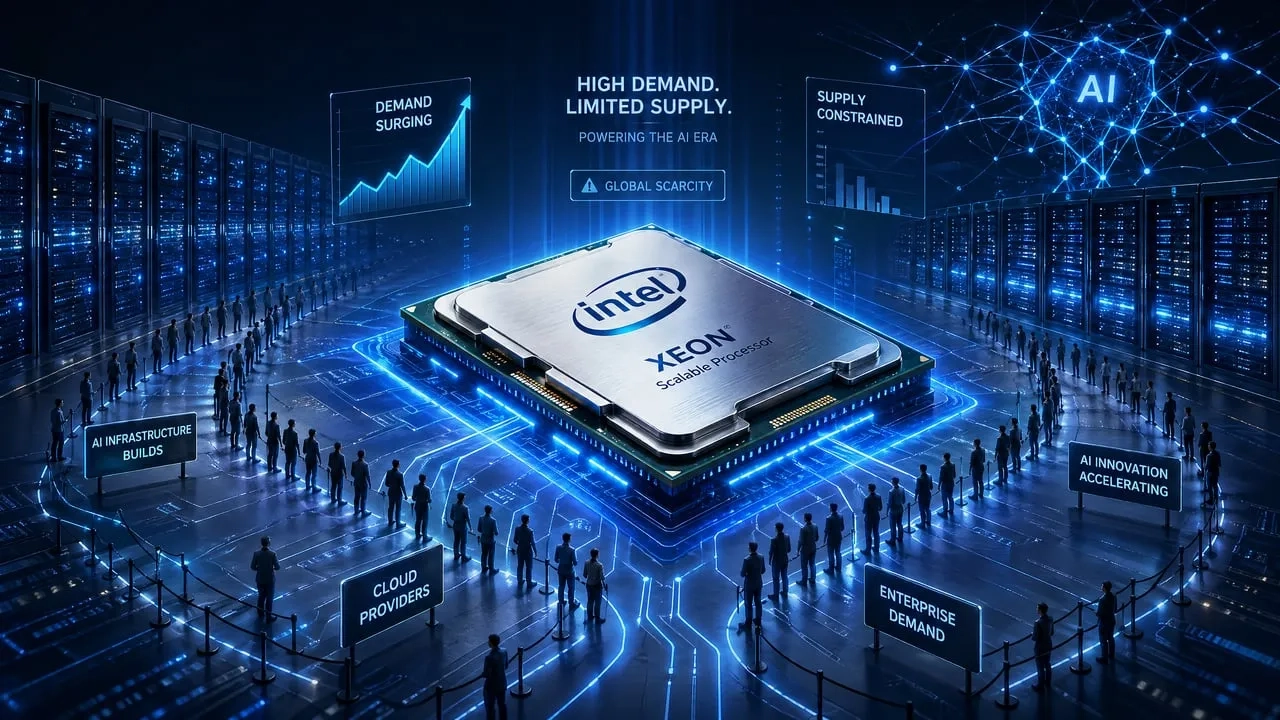 英特尔告知中国云服务商:未来两季度 CPU 供应极度紧张,年底有望趋稳