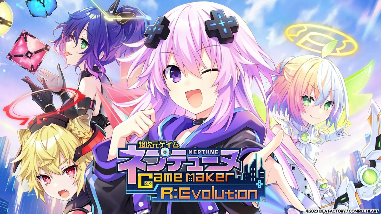 CompileHeart新作《超次元游戏 海王星 GameMaker R:Evolution》8月10日发售