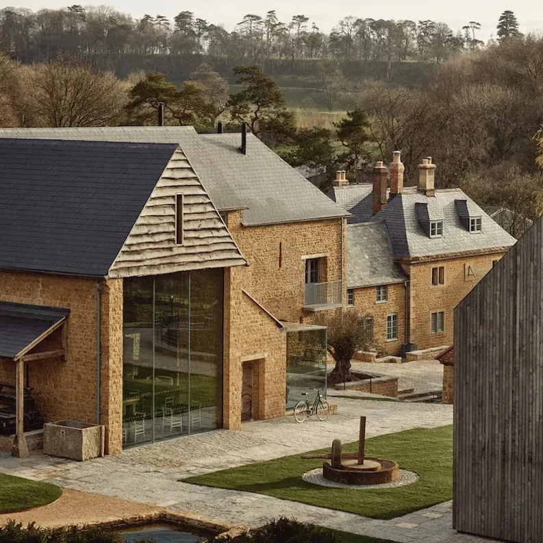 Image may contain Outdoors Architecture Building Housing Bicycle Transportation Vehicle House and Aerial View