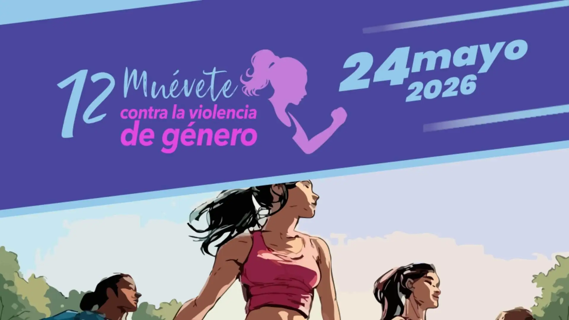 Cartel Muevete Contra la Violencia de Género 2026