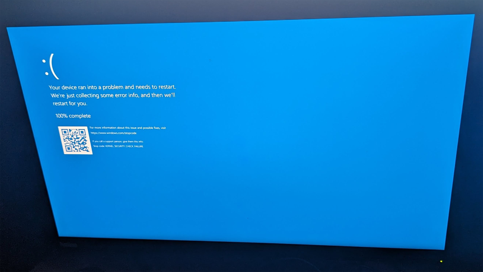 Kernel_Security_Check_Failure