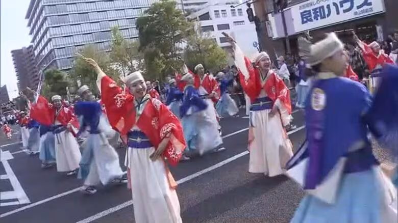 【速報】岡山の夏彩る「うらじゃ」開催概要発表　２６年もハレまち通り（旧県庁通り）でパレード【岡山】｜FNNプライムオンライン