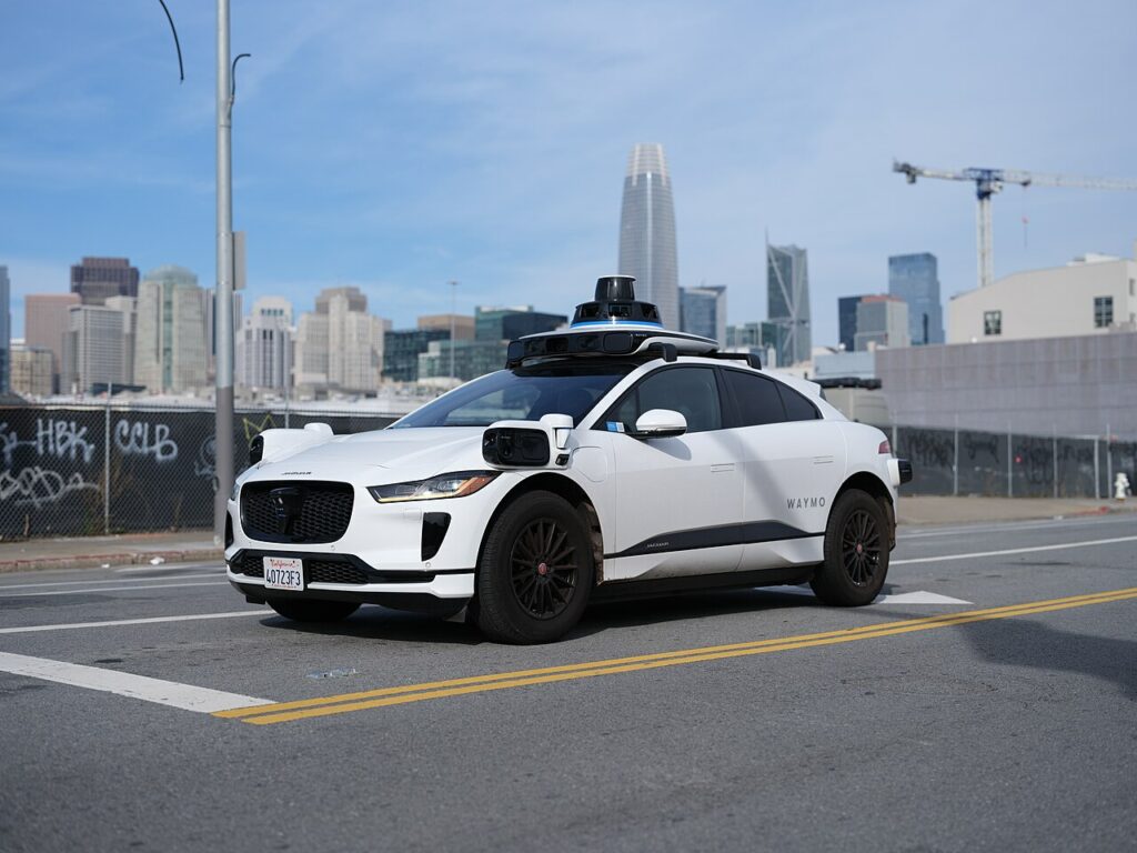 Waymo Jaguar I-Pace in San Francisco