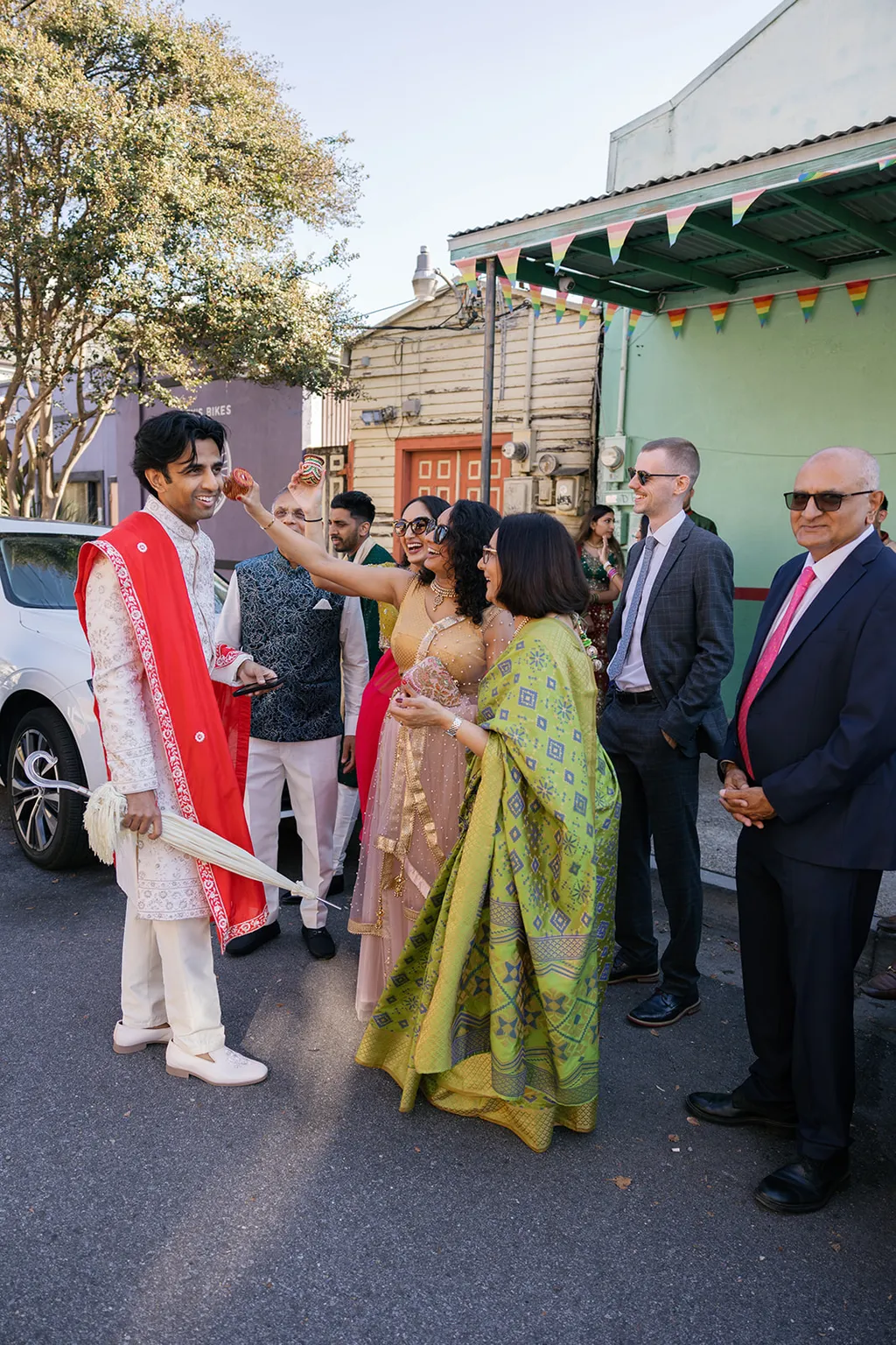 Image may contain M. Mukundan People Person Adult and Wedding