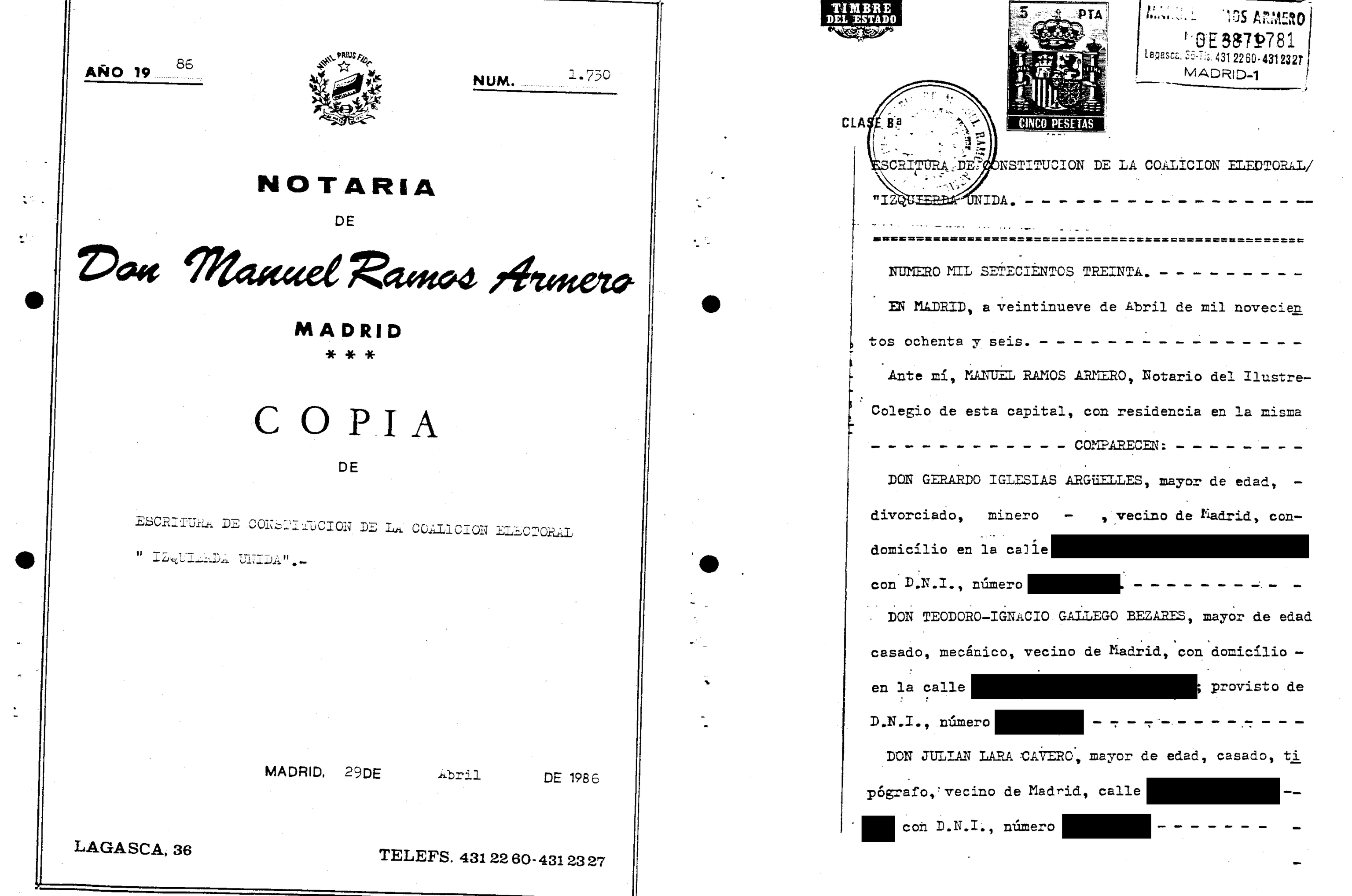 ARCHIVO HIST�RICO PCE