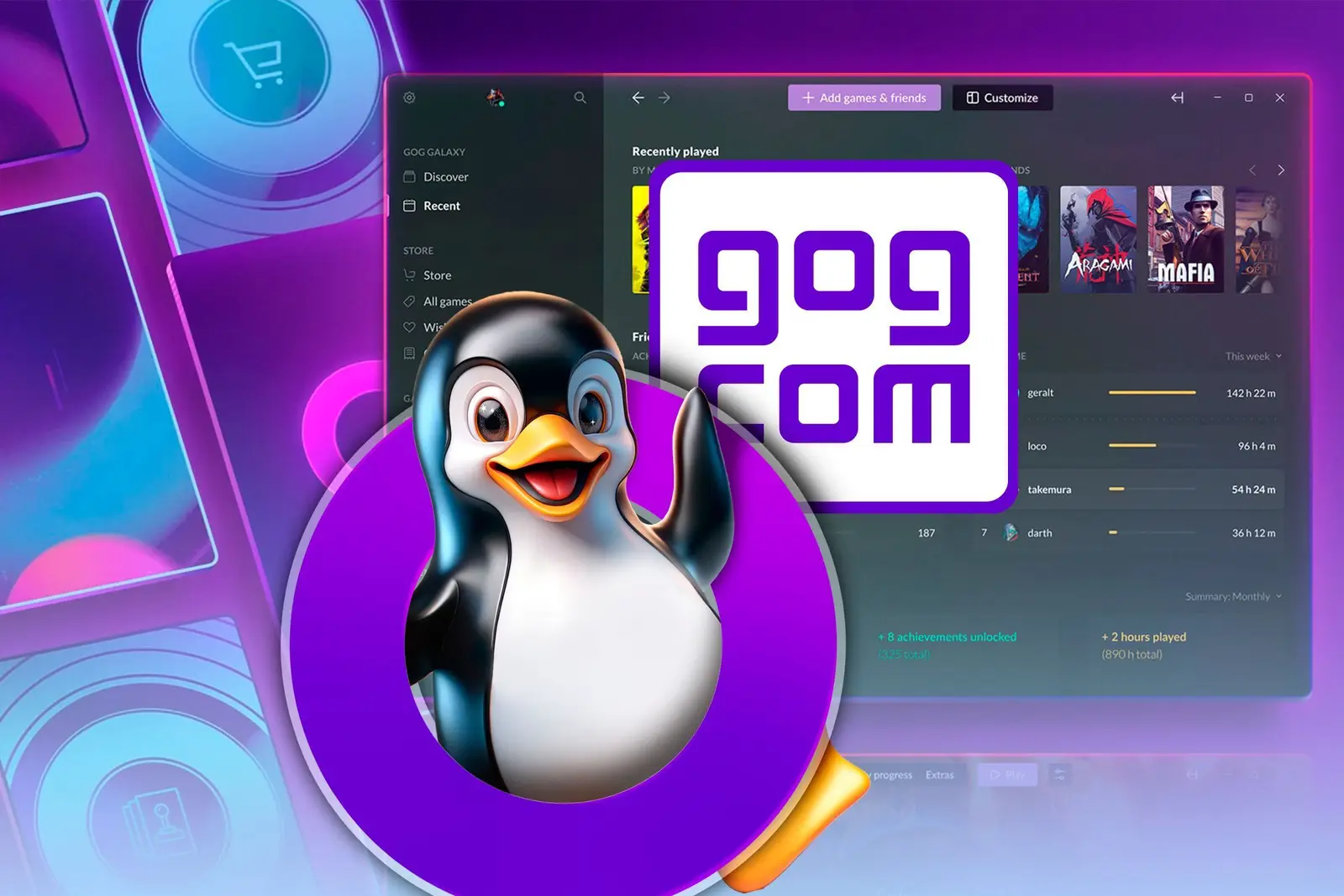 GOG将推出Linux平台客户端，积极拥抱AI