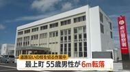 道路の維持管理で枝の伐採中6メートルの高さから55歳男性転落　ヘルメット着用・会話できる状態　山形