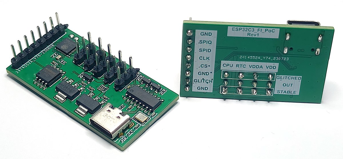 Плата для проведения этой атаки на ESP32 Плата для проведения этой атаки на ESP32
