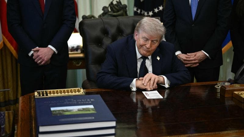 <p>Il presidente degli Usa, Donald Trump </p>
