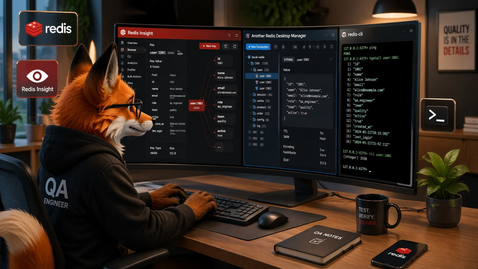 Разные инструменты для работы с Redis
