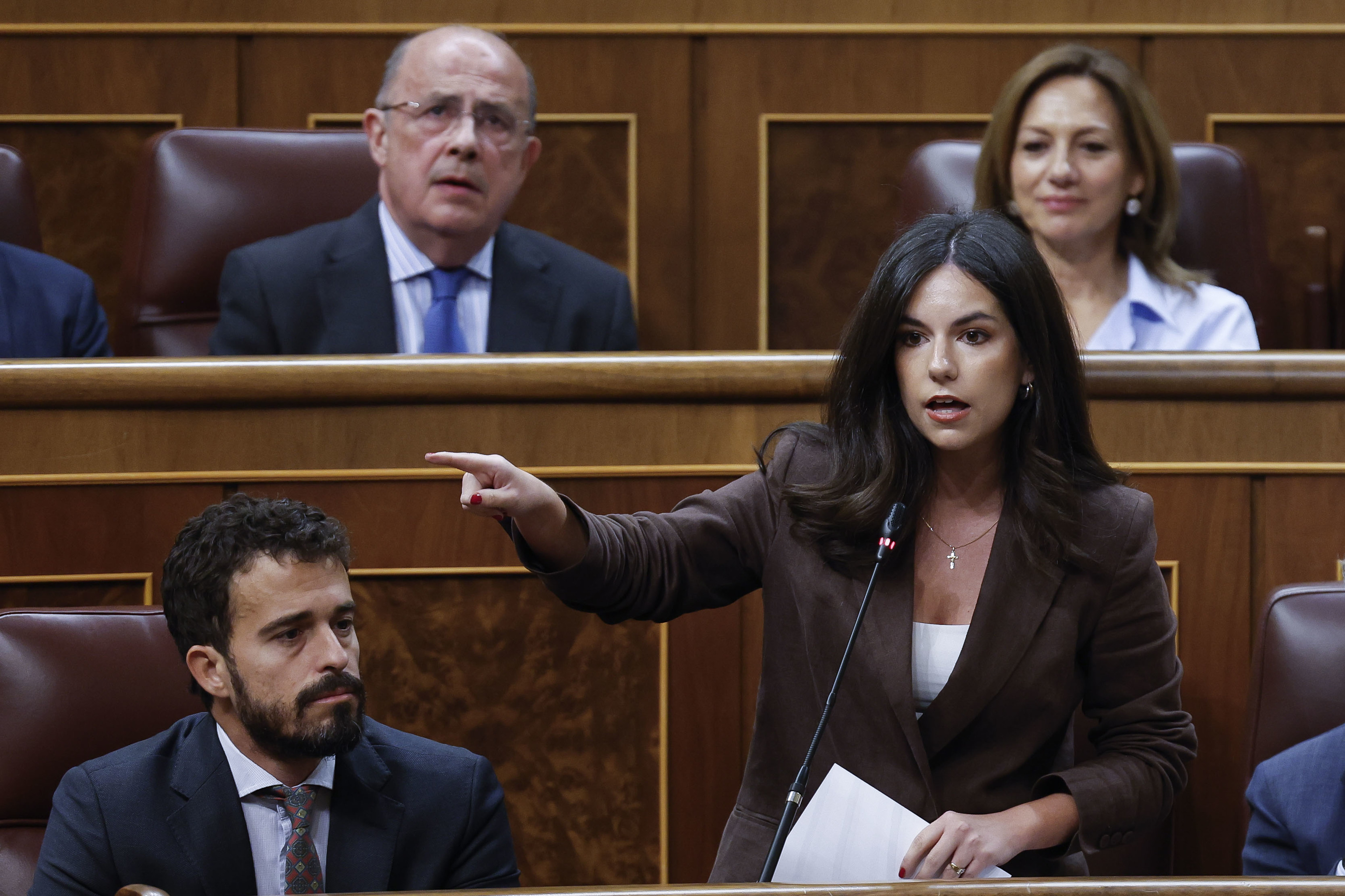 La portavoz de Vox en el Congreso, Pepa Mill�n.