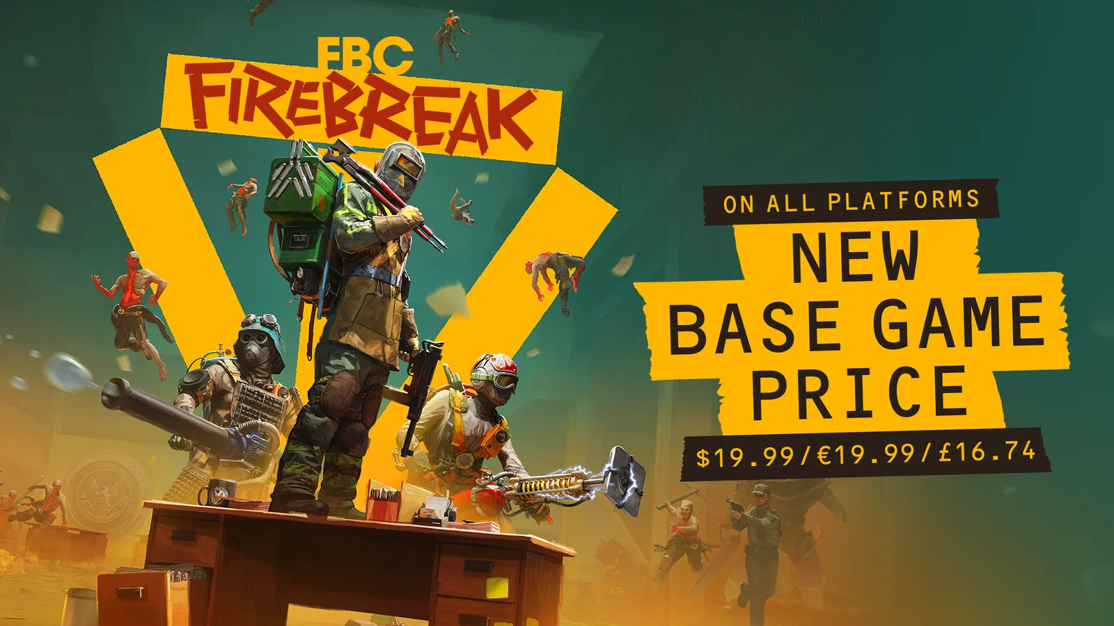 《控制》IP多人射击游戏《FBC: Firebreak》降价至76元,可邀请两名好友畅玩