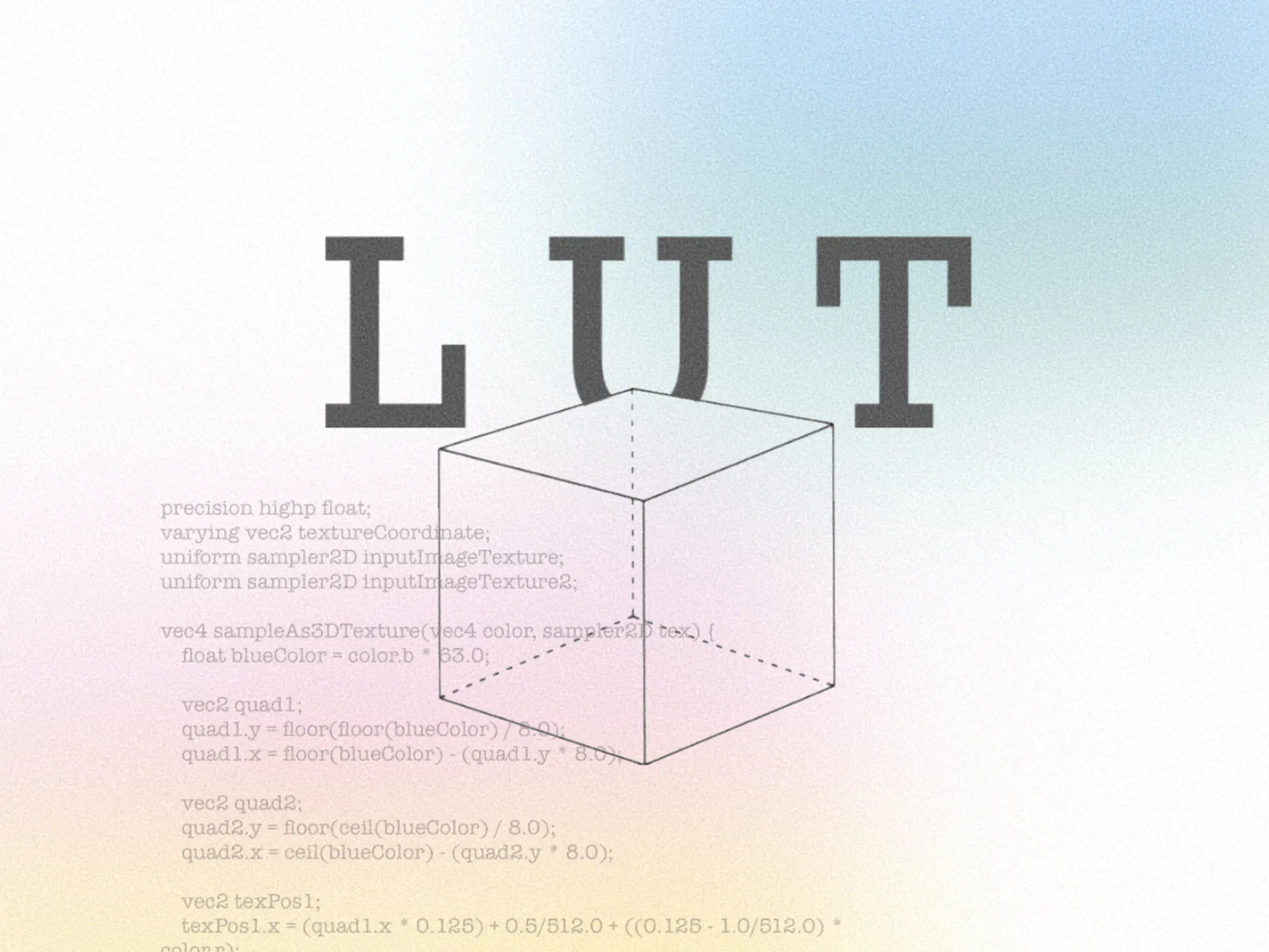 滤镜背后的色彩科学：LUT 是什么？