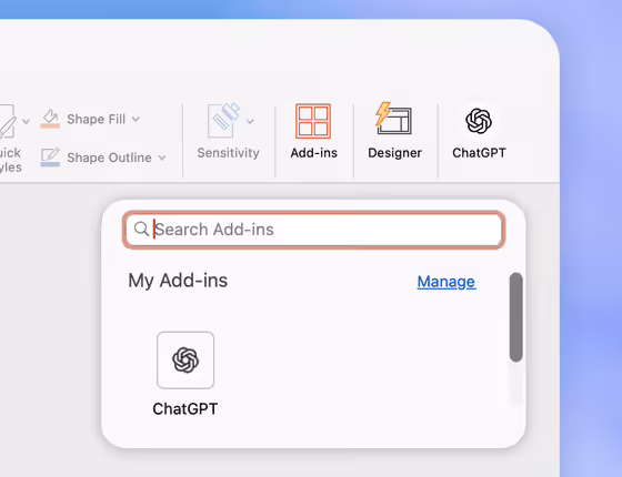 OpenAI 推 Beta 版 ChatGPT for PowerPoint,可生成 / 编辑 / 完善幻灯片